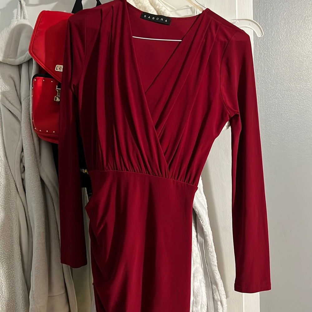Red dress